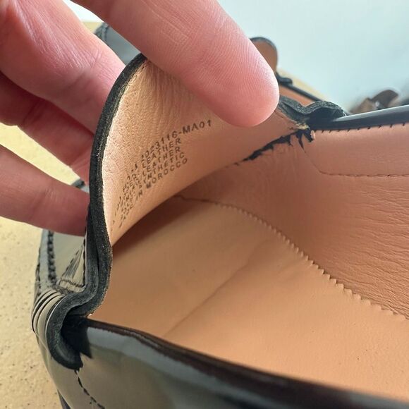 J. Crew Women’s Winona Leather Pinch Penny Loafer - Picture 7 of 14